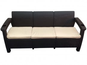 Диван Yalta Sofa 3 Set шоколадный в Чердыни - cherdyn.магазин96.com | фото