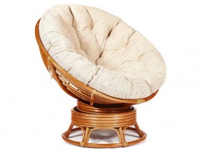 Кресло-качалка Papasan w 23/01 B с подушкой Cognac, ткань Старт в Чердыни - cherdyn.магазин96.com | фото