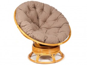 Кресло-качалка Papasan w 23/01 B с подушкой Honey, экошерсть Коричневый в Чердыни - cherdyn.магазин96.com | фото