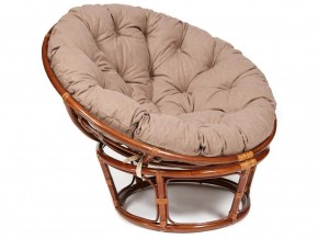 Кресло Papasan 23/01 W с подушкой Pecan, экошерсть Коричневый в Чердыни - cherdyn.магазин96.com | фото