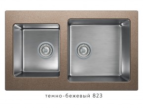 Мойка комбинированная Tolero twist TTS-840 Темно-бежевый 823 в Чердыни - cherdyn.магазин96.com | фото