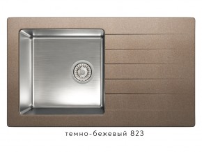 Мойка комбинированная Tolero twist TTS-860 Темно-бежевый 82 в Чердыни - cherdyn.магазин96.com | фото