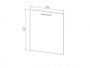 П 60 Комплект для посудомоечной машины 600 мм (цоколь + фасад) ЛДСП в Чердыни - cherdyn.магазин96.com | фото